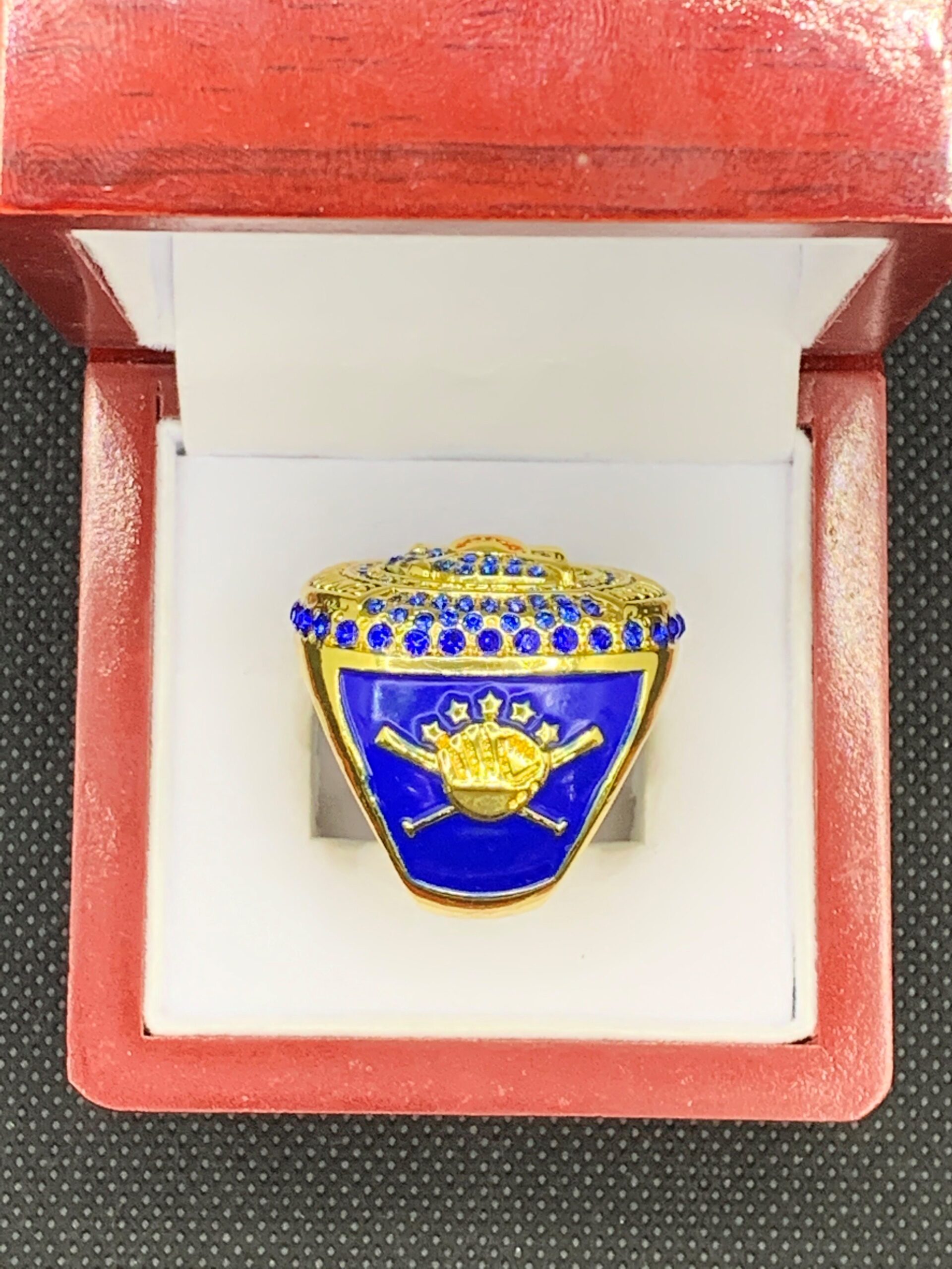 : Crown Awards Gold Deluxe Fantasy Football Ring