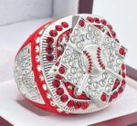 5 STAR DIAMOND SERIES FINALIST --- RED BODY, CLEAR STONES, RED LACES (Item #37-125)