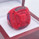 HOME PLATE LEAGUE CHAMPION RING --- RED BODY (Item #62-48)