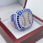 BALL LEAGUE FINALIST RING --- WHITE BODY, PRISMATIC STONE (Item #62-13)