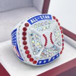 HOME PLATE ALL-STAR RING --- WHITE BODY (Item #33-24)