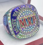 MVP ALL SPORT RING --- RAINBOW BODY, PRISMATIC STONE (Item #53-17)