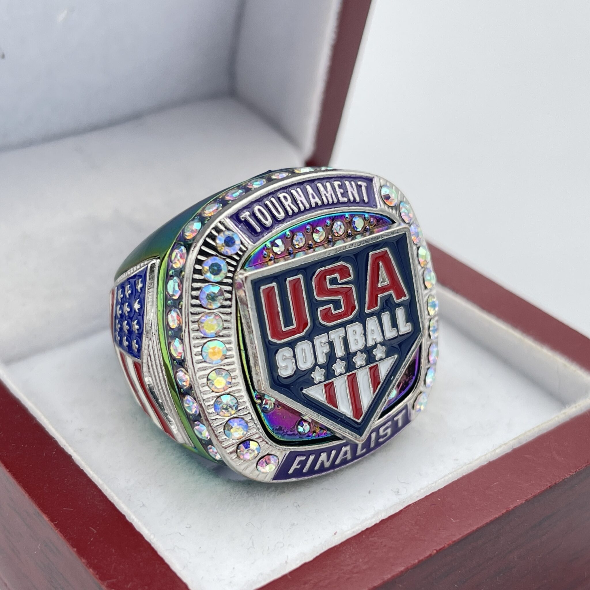 USA OFFICIAL LOGO Discount Sports Rings