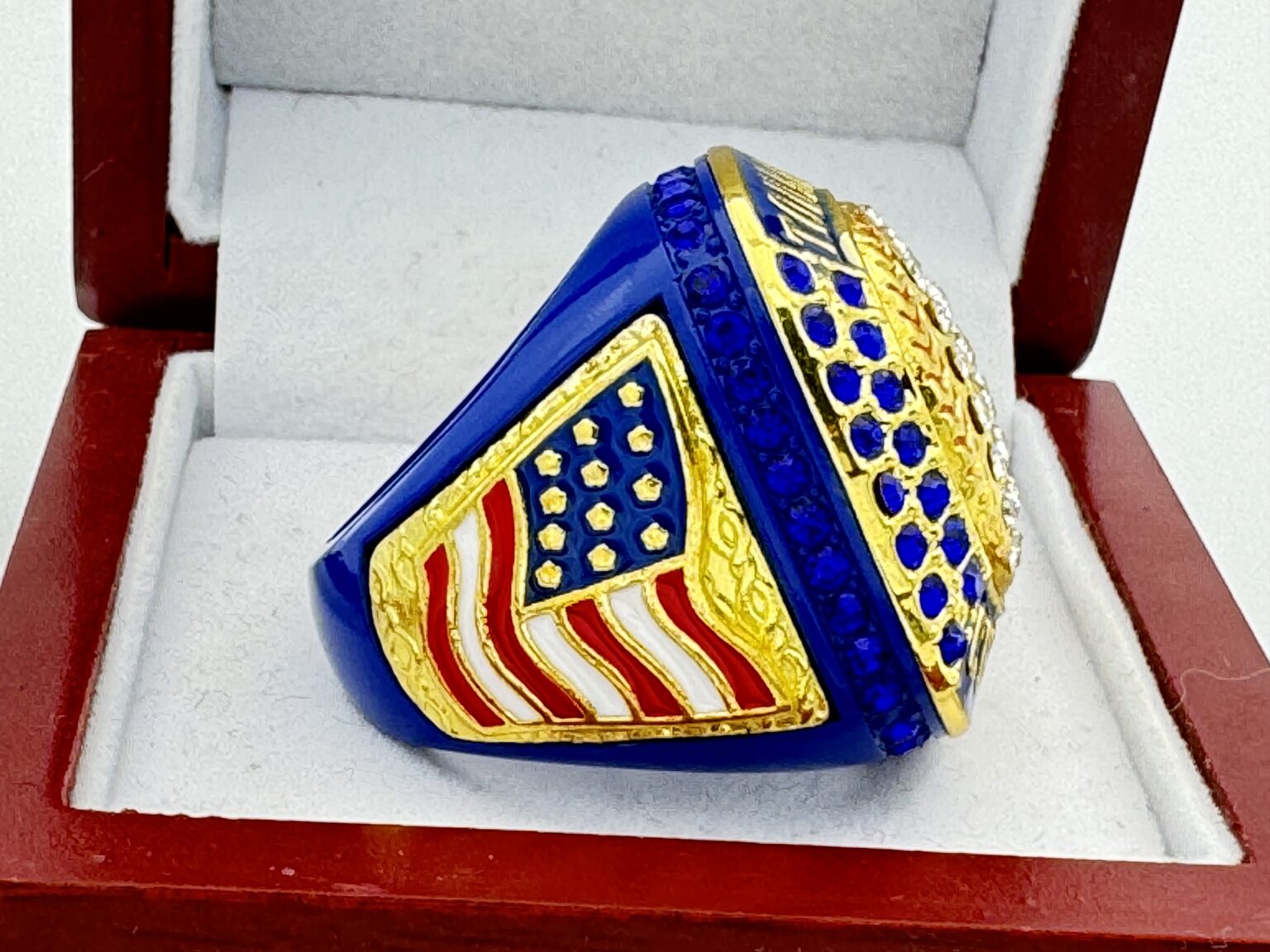 5 STAR BALL CHAMPION RING - BLUE BODY, BLUE STONES (Item #37-156 ...