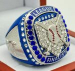 5 STAR HOME PLATE LEAGUE FINALIST RING --- BLUE BODY, GIRL (Item #37-147)