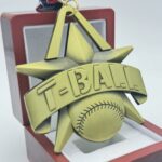 T-BALL MEDAL --- GOLD (Item #47-64)
