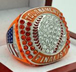 5 STAR BALL FINALIST RING --- NEON ORANGE BODY (Item #37-169)