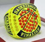 BASKETBALL FINALIST RING --- NEON YELLOW BODY (Item #52-33)