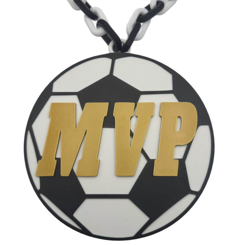 MVP soccer awawrd necklace
