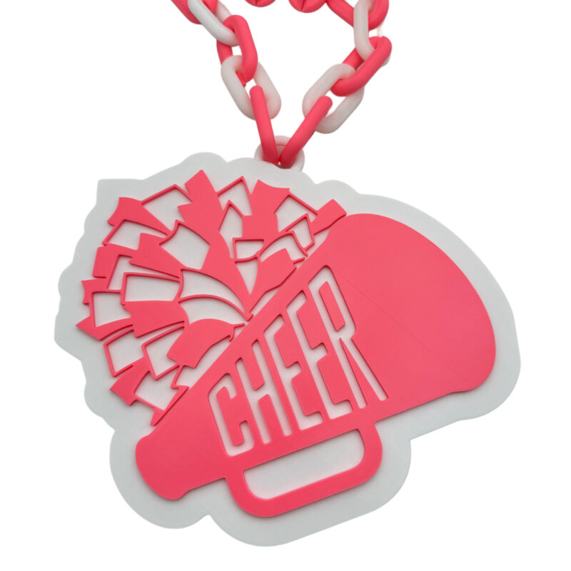 pink cheer turnover chain