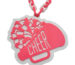 pink cheer turnover chain