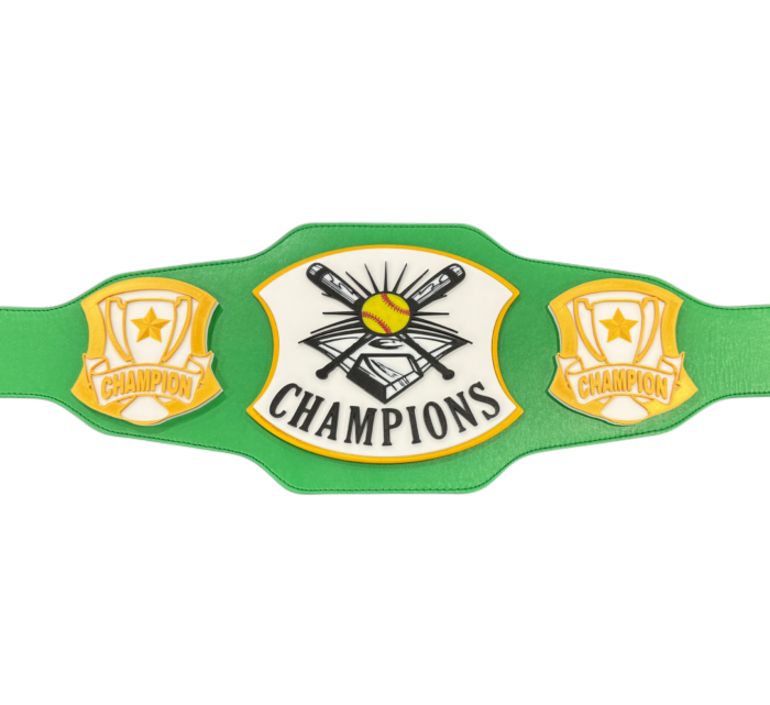 BASEBALL/SOFTBALL 3D CHAMPION BELT