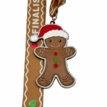 GINGERBREAD MAN FINALIST MEDAL --- SILVER (Item #43-29)