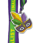 MARDI GRAS FINALIST MEDAL --- SILVER (Item #46-81)