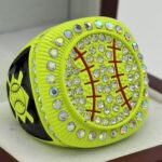 BALL PARTICIPATION RING --- NEON YELLOW BODY (Item #55-52)