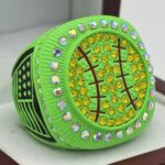 SOFTBALL PARTICIPATION RING --- NEON GREEN BODY (Item #55-65)