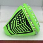SOFTBALL PARTICIPATION RING --- NEON GREEN BODY (Item #55-65) - Image 4