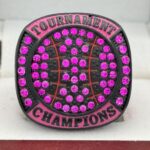 BLACK OUT SERIES BALL CHAMPION RING --- PINK PAINT (Item #61-04) - Image 3
