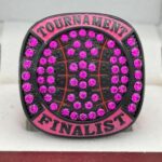 BLACK OUT SERIES BALL FINALIST RING --- PINK PAINT (Item #61-01) - Image 3