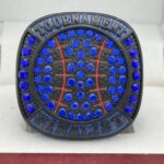 BLACK OUT SERIES BALL FINALIST RING --- BLUE PAINT (Item #61-13) - Image 3