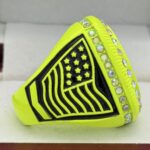 BALL PARTICIPATION RING --- NEON YELLOW BODY (Item #55-52) - Image 4