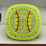 BALL PARTICIPATION RING --- NEON YELLOW BODY (Item #55-52) - Image 3