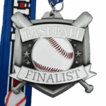 BASEBALL FINALIST MEDAL --- SILVER (Item #64-85)