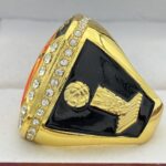 2026 BASKETBALL PARTICIPATION RING --- GOLD, PAINTED BALL (Item #54-72) - Image 2