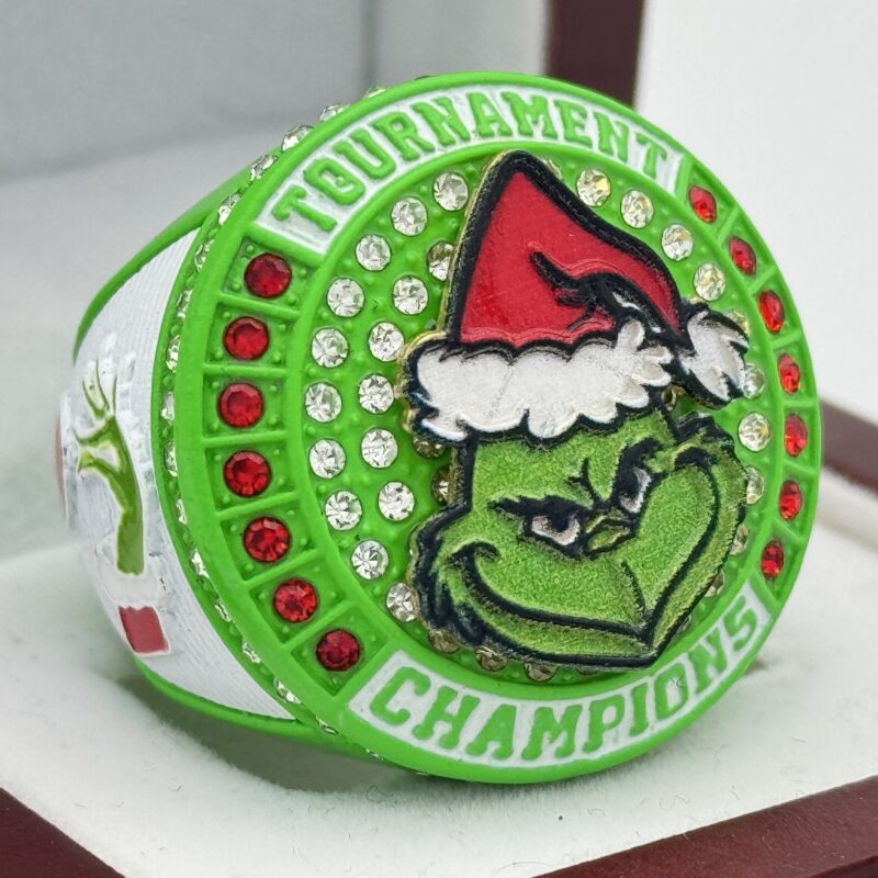 Grinch tournament champions seasonal ring