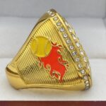 BIG BANG BOMB SQUAD RING --- GOLD BODY, SOFTBALL (Item #41-61) - Image 4