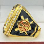 ALL-STAR 2026 BALL RING --- GOLD BODY, PRISMATIC STONE (Item #54-28) - Image 2