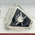 HOME PLATE 2026 FINALIST RING --- SILVER BODY, CLEAR STONES (Item #54-09) - Image 2