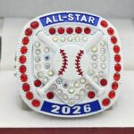 ALL-STAR 2026 HOME PLATE RING --- WHITE BODY, NATIONAL RING (Item #54-36) - Image 3