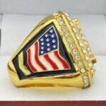 HOME PLATE 2026 PARTICIPATION RING --- GOLD BODY, CLEAR STONE (Item #54-24) - Image 4