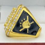 HOME PLATE 2026 PARTICIPATION RING --- GOLD BODY, CLEAR STONE (Item #54-24) - Image 2