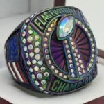 FLAG FOOTBALL CHAMPION RING --- RAINBOW BODY (Item #51-169)