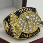 CLASSIC FOOTBALL 2026 CHAMPION RING --- GOLD BODY (Item #54-52)