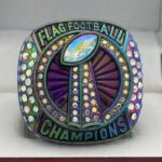 FLAG FOOTBALL CHAMPION RING --- RAINBOW BODY (Item #51-169) - Image 3