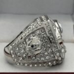 ICED OUT CLASSIC FOOTBALL FINALIST RING --- SILVER BODY (Item #59-49) - Image 4