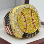 SOFTBALL 2026 PARTICIPATION RING --- GOLD BODY (Item #54-04)
