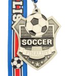 SOCCER FINALIST MEDAL --- SILVER (Item #64-125)