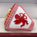 CANDY HEARTS CHAMPION RING --- PINK BODY (Item #36-24) - Image 2