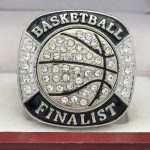 SPINNER BASKETBALL FINALIST RING --- SILVER BODY, CHAMPIONS SIDE (Item #38-85) - Image 3