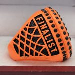 BASKETBALL FINALIST RING --- NEON ORANGE, PAINTED BALL (Item #52-61) - Image 4