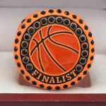 BASKETBALL FINALIST RING --- NEON ORANGE, PAINTED BALL (Item #52-61) - Image 3