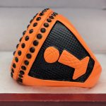 BASKETBALL FINALIST RING --- NEON ORANGE, PAINTED BALL (Item #52-61) - Image 2