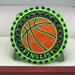 BASKETBALL FINALIST RING --- NEON GREEN, PAINTED BALL (Item #52-65) - Image 3