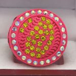 ROUND SOFTBALL RING --- NEON PINK BODY (Item #55-145) - Image 3