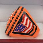 ROUND BALL RING --- NEON ORANGE BODY (Item #55-152) - Image 2