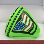 ROUND BALL RING --- NEON GREEN BODY (Item #55-149) - Image 2